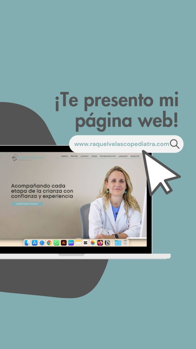 ✨ ¡Mi nueva web ya está en marcha! ✨

Un espacio pensado con mucho cariño para acompañarte en la crianza, la lactancia y la salud de tus peques: raquelvelascopediatra.com 💻🧡

Gracias infinitas a @belengimenostudio por dar forma a esta web tan bonita y funcional, a @pecasylunaresestudio por capturar mi esencia en cada imagen, y a mis queridas @moodtivadas, que consiguen que todo lo que comparto aquí se vea así de cuidado y bonito.

¿Te pasas por la web y me cuentas qué te parece?¡ Me hará mucha, mucha ilusion! 🫶✨

#raquelvelascopediatra #pediatria #lactanciamaterna #anquiloglosia #consultadepediatriaalicante #consultadelactanciaalicante #lactanciaalicante #pediatraalicante  #pediatraeibclc
