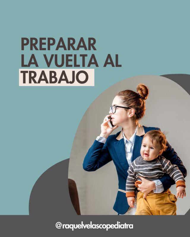 Hoy te cuento lo que yo creo que es prepararse para la vuelta al trabajo fuera de casa. Porque me da mucha pena ver a tantas mujeres agobiadas y frustradas en sus últimas semanas de baja maternal ¡con lo corta que es! 😥.

Y estoy convencidísima de que con un poquito de información y organización, se puede llevar mucho mejor 😊

➡️ Te recuerdo que  tienes información completa y práctica sobre lactancia materna, desde los inicios hasta el destete, en mi libro “Lactancia Materna, ¡Empieza el viaje!”, con @editorialplaneta, y en los  Cursos de Lactancia Materna, Destete, y Vuelta al trabajo  junto a @luciamipediatra, que puedes encontrar en www.luciamipediatra.com

🩺 Y si necesitas una consulta de pediatría, o asesoría personalizada de lactancia, vuelta al trabajo o destete, puedes encontrarme para consultas presenciales y videoconsultas en @centrocreciendo Alicante. Tf 965 27 11 11, y en mi web www.raquelvelascopediatra.com

#lactanciamaternayvueltaaltrabajo #bancodeleche #bancodelechematerna #extacciondelechematerna #lactanciamixta #lactanciamaterna #tipsdelactanciamaterna #consultadelactanciaalicante #lactanciaalicante #pediatraalicante  #pediatraeibclc #raquelvelascopediatra