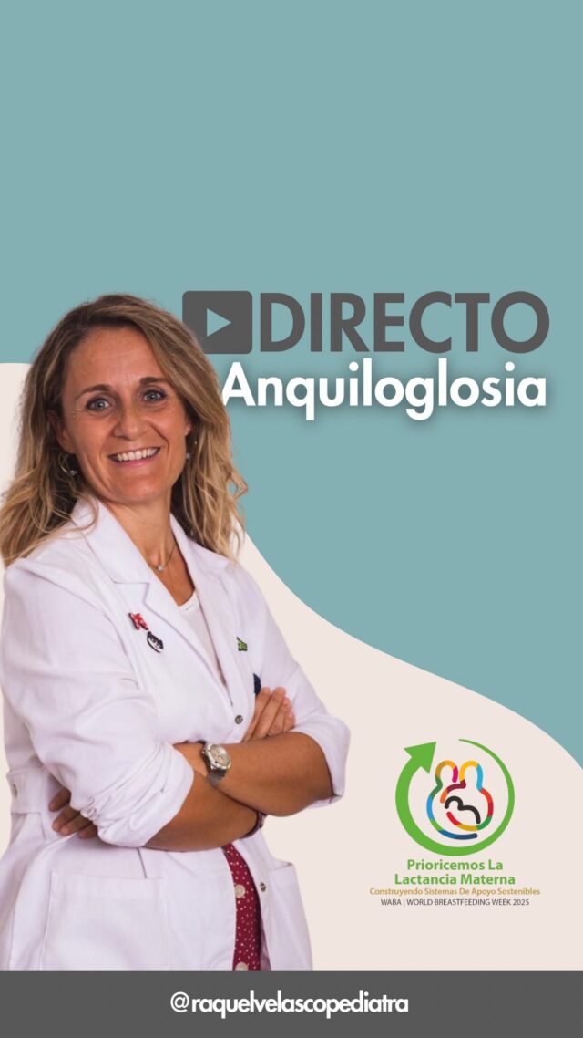 Direct about Anquiloglosia.

For WUE the Poyo to Breastfeeding system must also include professionals trained in this topic, and a health structure that allows a good diagnosis, to and monitoring treatment of this condition that has important health repercussions.

Do you have doubts about the subject? I read you in comments ⬇️

#SMLM25 #WBW #WBW25 #ANQUILOGLOSIA #Frenillo #Frenillocortolimitante #APOYOALAtance #raquelvelasCopediatra #PediatraeIBCLC #Consulturalelatanciacante